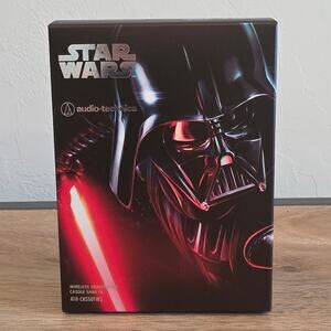 Audio-Technica ATH-CKS50TW2 DV Darth Vader Star Wars Earbuds New Sealed